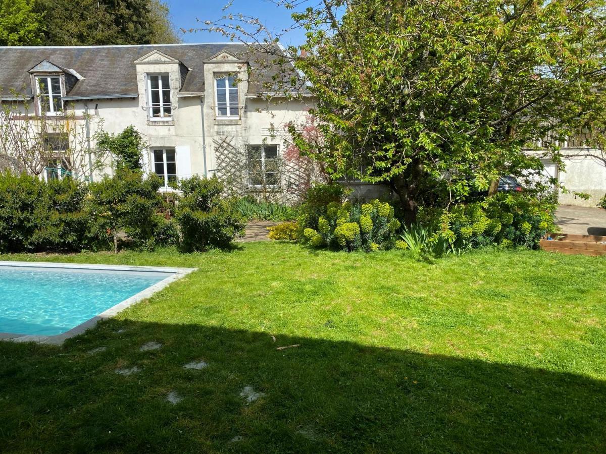 Villa Gite Renove Avec Piscine Au Coeur De Vendôme Exterior foto